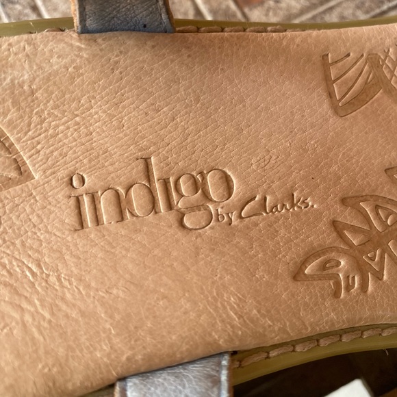 Indigo Tan Sandals by Clarks size 7 - Picture 2 of 9
